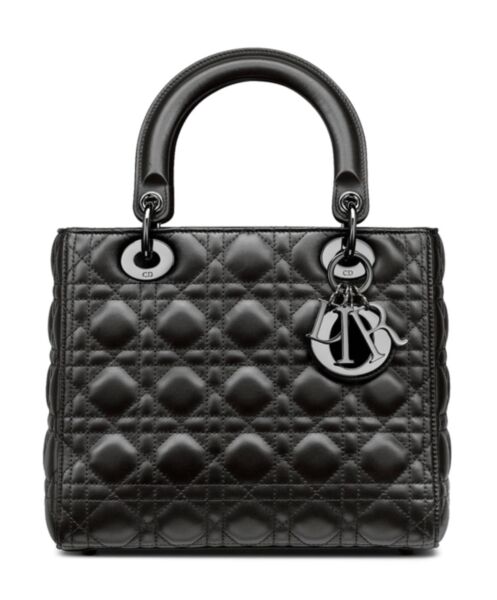 Dior Medium Lady Dior Bag Black
