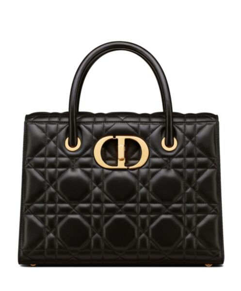 Dior Large St Honore Tote Black