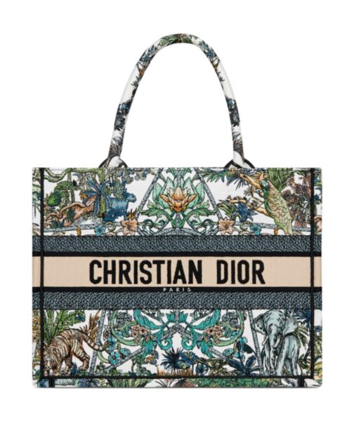 Dior Medium Dior Book Tote Green