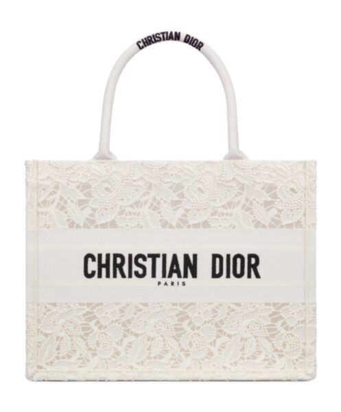 Dior Medium Dior Book Tote Cream