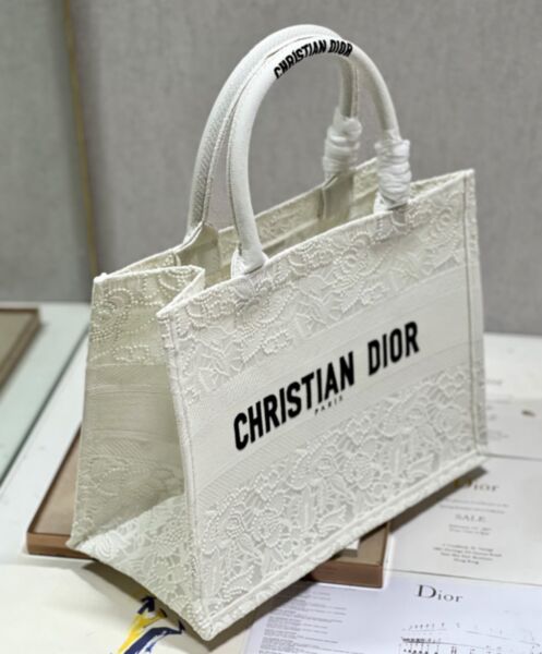 Dior Medium Dior Book Tote Cream 3