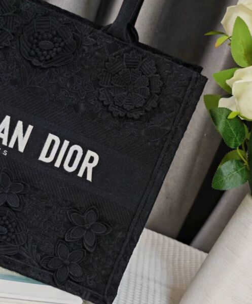 Dior Medium Dior Book Tote Black 9