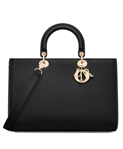 Dior Large Lady D-Sire Bag Black