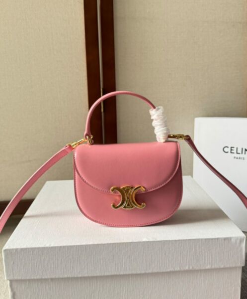 Celine Mini Besace Clea In Shiny Calfskin 2