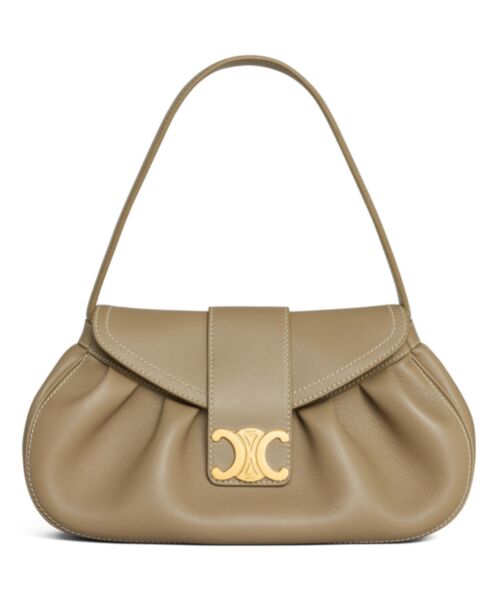 Celine Medium Polly Bag In Supple Calfskin 