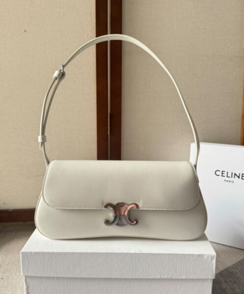 Celine Medium Celine Lola Bag In Shiny Calfskin 2