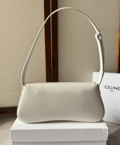 Celine Medium Celine Lola Bag In Shiny Calfskin 4