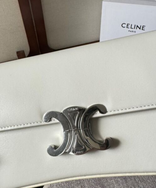 Celine Medium Celine Lola Bag In Shiny Calfskin 6