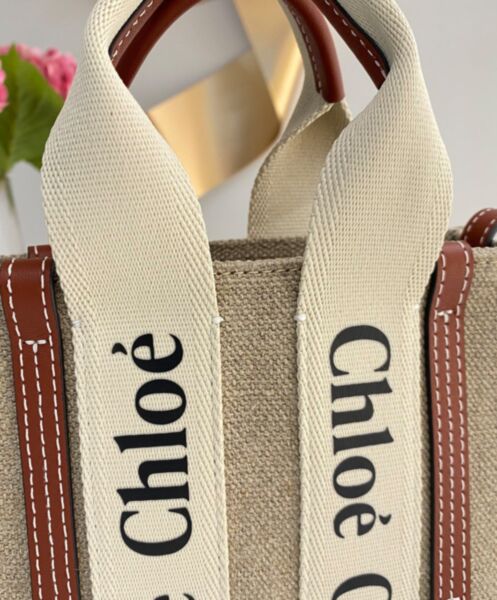 Chloe Mini Woody Tote Bag 6