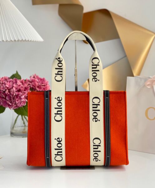 Chloe Medium Woody Tote Bag 2