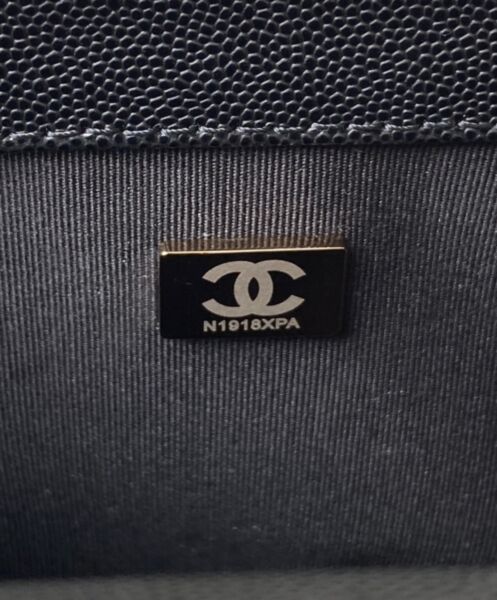 Chanel Boy Chanel Flap Bag With Handle A94804 Black 10