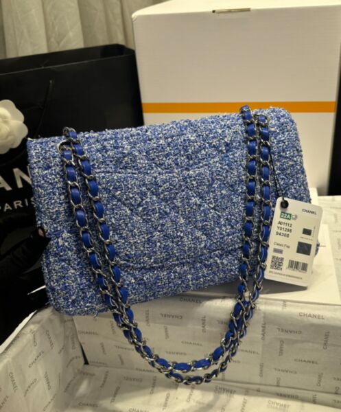 Chanel Mini Classic Handbag A69900 Blue 4