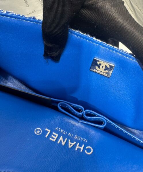 Chanel Mini Classic Handbag A69900 Blue 9