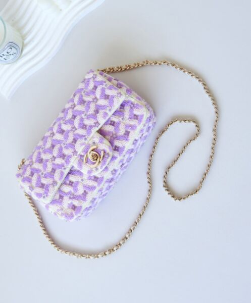 Chanel Flap Bag AS3965 Purple 2