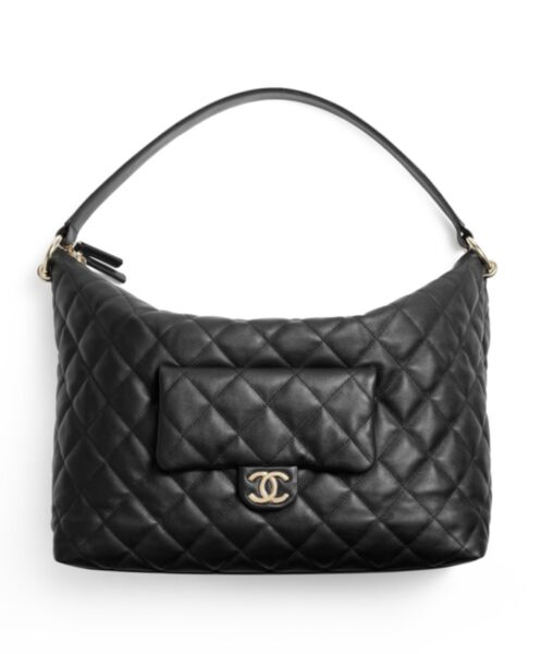 Chanel Maxi Hobo Bag AS4339 Black