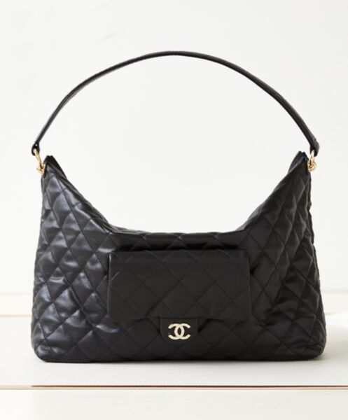 Chanel Maxi Hobo Bag AS4339 Black 2