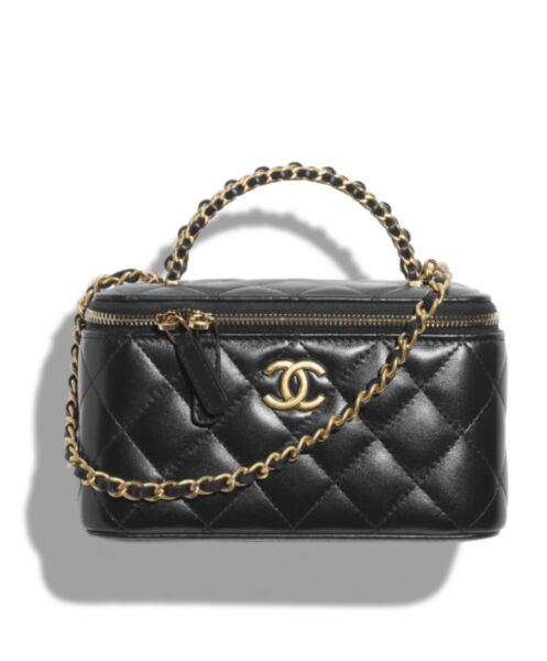 Chanel Chain Makeup Bag AP3012 Black