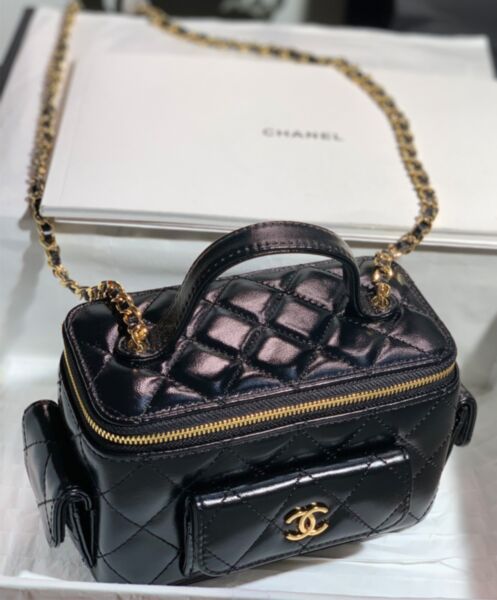 Chanel Vanity With Chain AP3017 Black 4