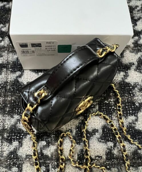 Chanel Clutch With Chain AP3378 Black 8