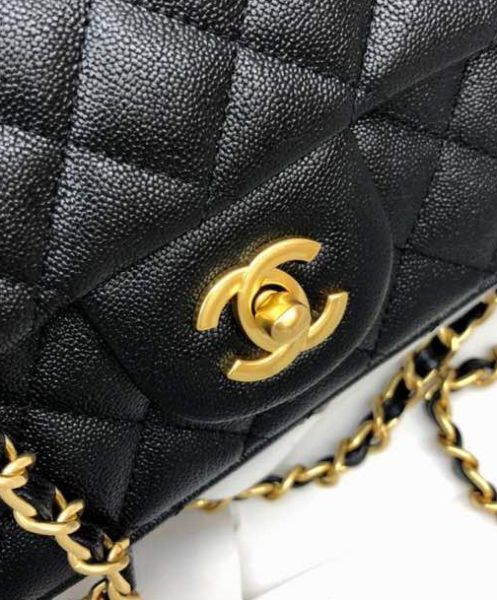 Chanel Mini Flap Bag With Top Handle AS2431 