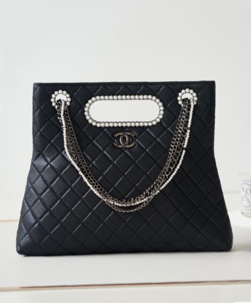 Chanel Shopping Bag AS4222 Black 2