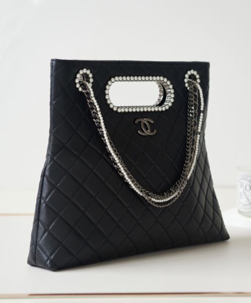 Chanel Shopping Bag AS4222 Black 4