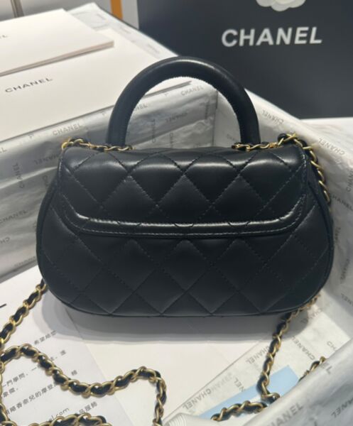 Chanel Small Bag With Top Handle AS4573 Black 4