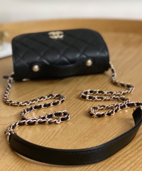 Chanel Clutch With Chain AP2914 Black 4