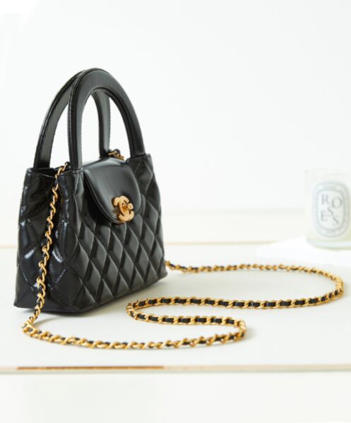 Chanel Mini Shopping Bag AS4416 Black 3