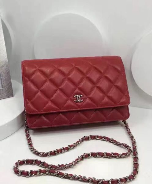 Chanel Classic Quilted WOC Wallet on Chain A33814