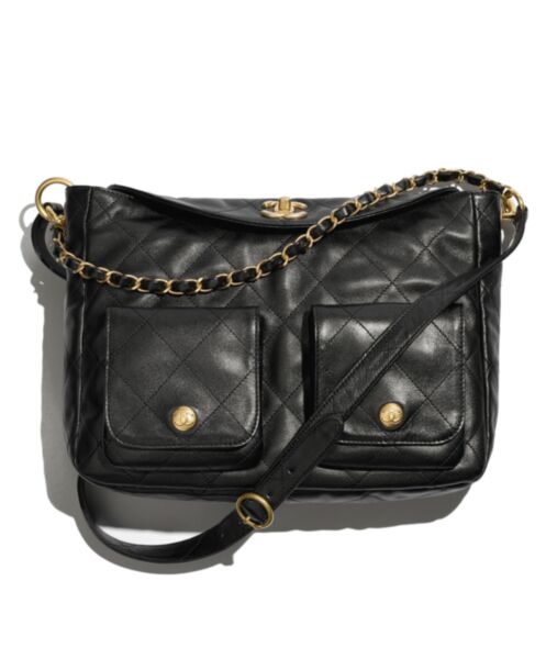 Chanel Large Hobo Bag AS4668 Black