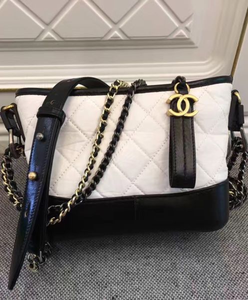 Chanel Gabrielle Small Hobo Bag A91810 White