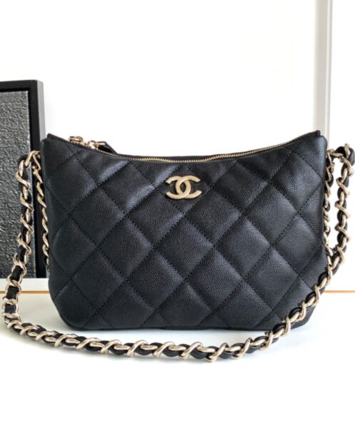 Chanel Small Hobo Bag AS4320 Black 2