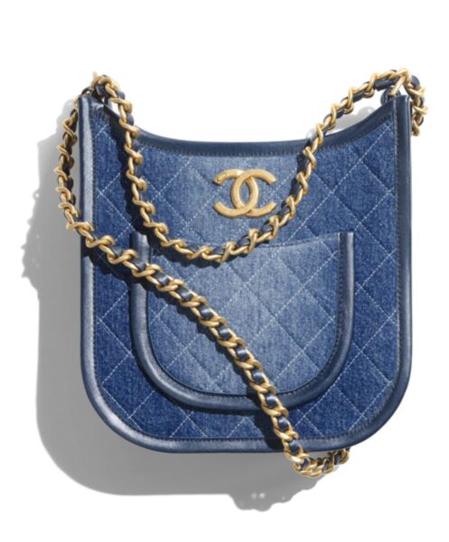 Chanel Hobo HandBag AS4532 Blue