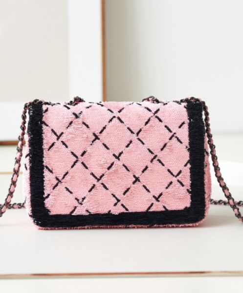 Chanel Small Flap Bag AS4561 Pink 5