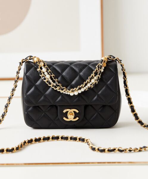 Chanel Mini Flap Bag AS4385 Black 2