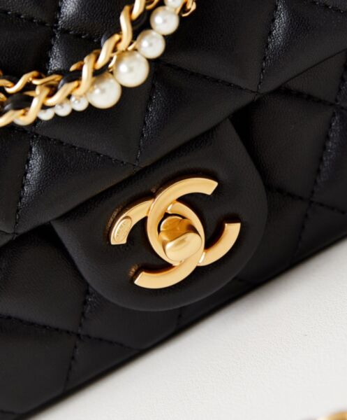 Chanel Mini Flap Bag AS4385 Black 8