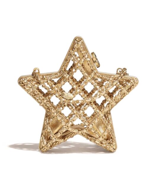 Chanel Star Minaudiere AS4028 Golden