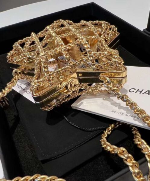 Chanel Star Minaudiere AS4028 Golden