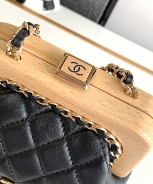 Chanel Small Clutch AS3053 Black 7