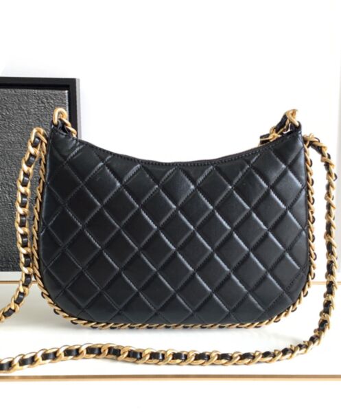 Chanel Large Hobo Bag AS4368 Black 4