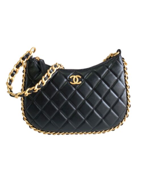 Chanel Hobo Handbag AS4378 Black