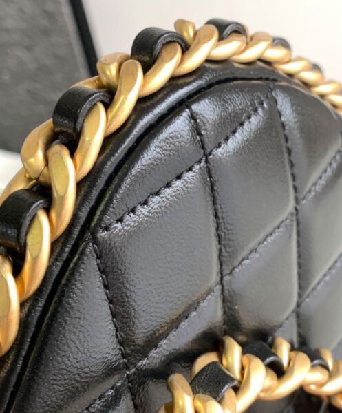 Chanel Hobo Handbag AS4378 Black 6