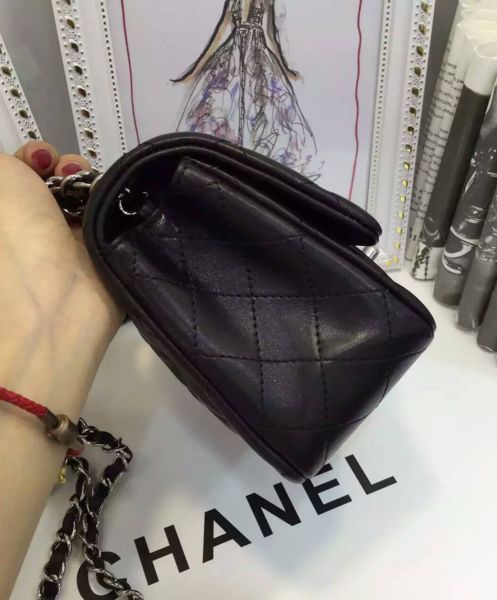 Chanel Mini Classic Boy Flap Bag A01115 Black