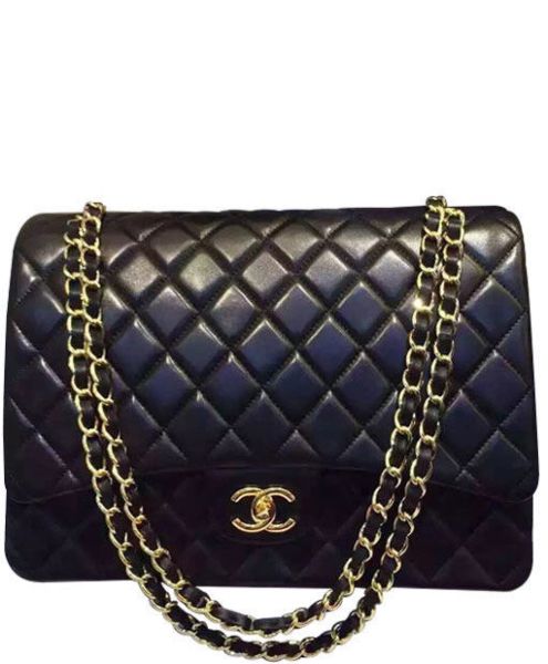 Chanel Women's Classic Jumbo Flap Bag A58601 Black