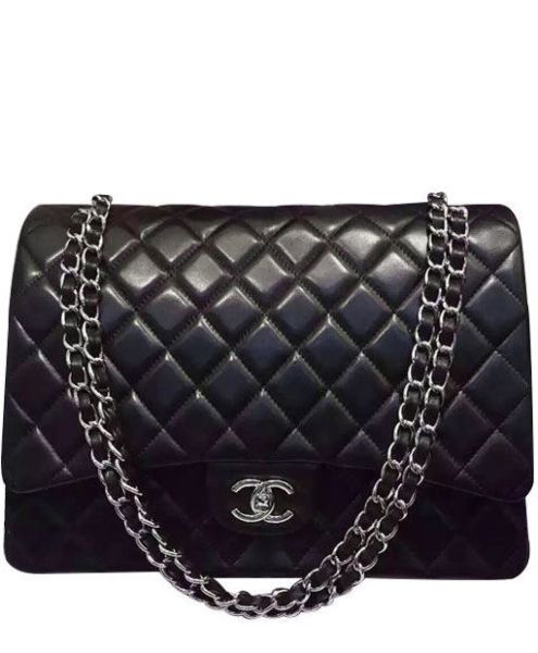 Chanel Women's Classic Jumbo Flap Bag A58601 Black