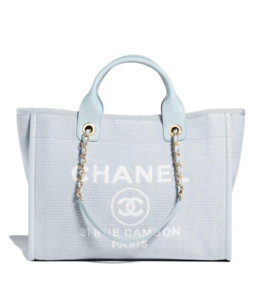 Chanel Shopping Bag AS3351 Blue