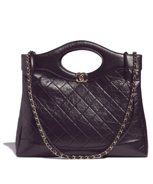 Chanel 31 Large Shopping Bag AS1010 Black