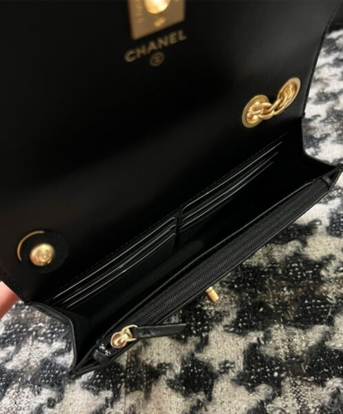 Chanel Wallet On Chain AP3043 Black 10