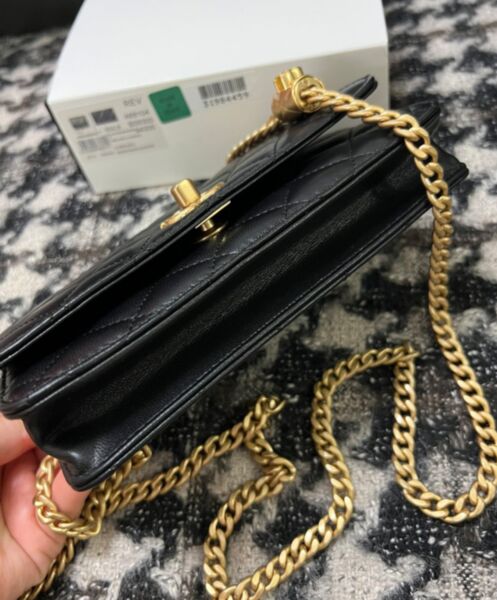 Chanel Wallet On Chain AP3043 Black 6